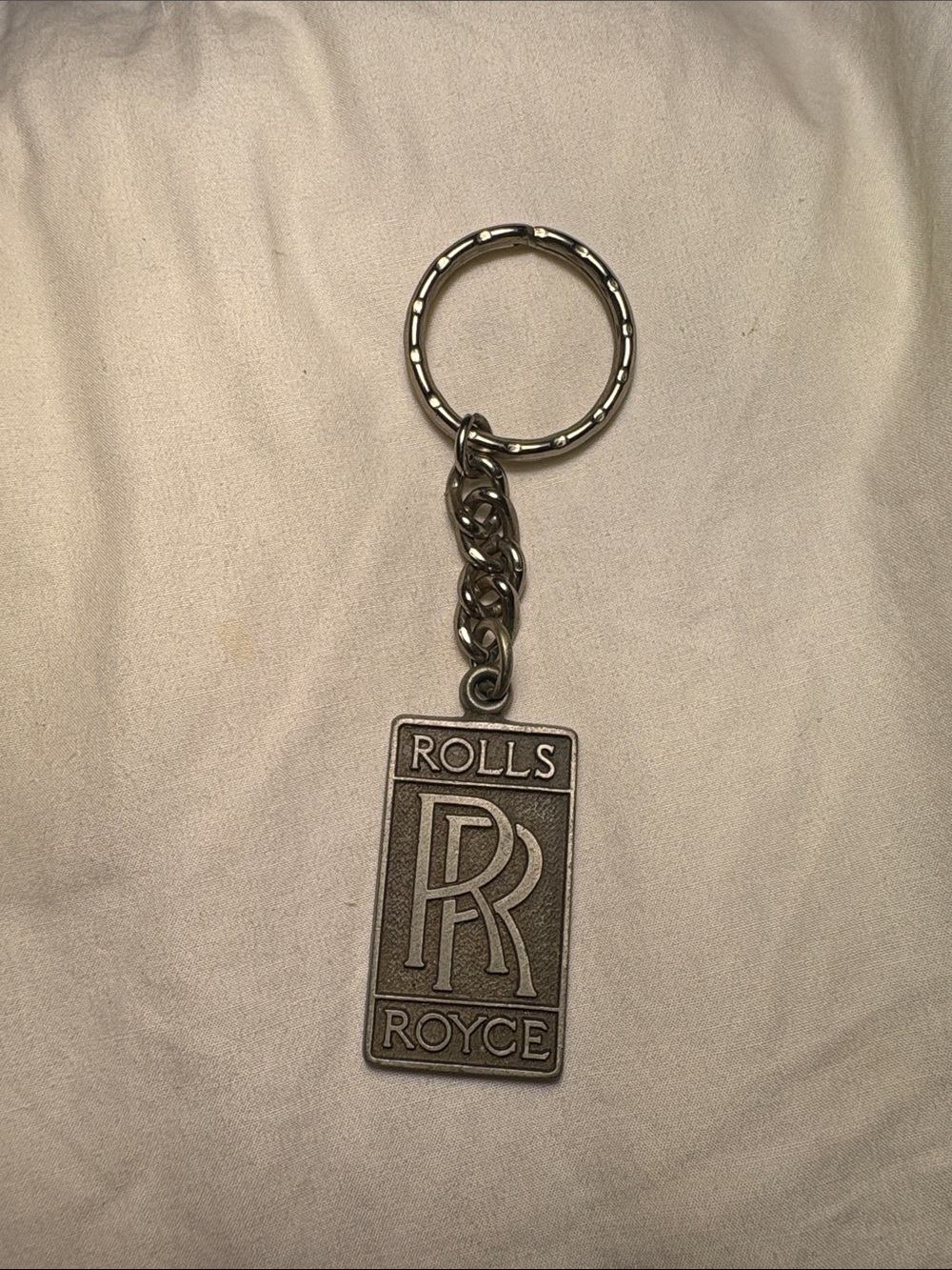 Rolls Royce key chain 1980